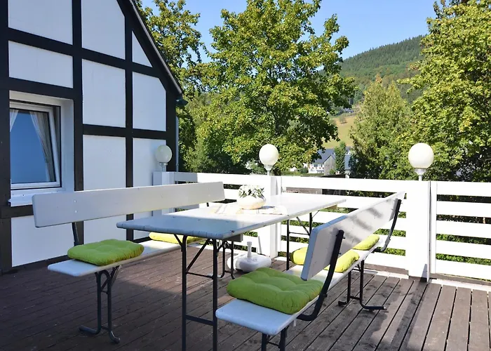 In Sauerland Nahe Winterberg Skifahren דירה *