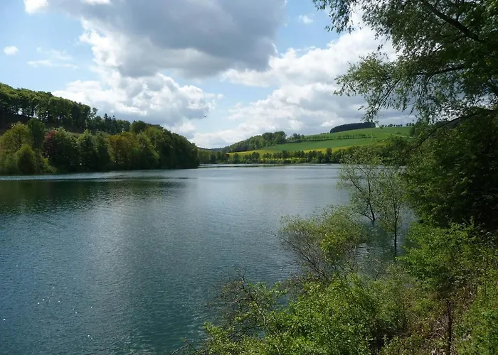 In Sauerland Nahe Winterberg Skifahren