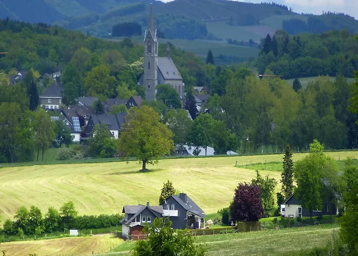 דירה In Sauerland Nahe Winterberg Skifahren שמאלנברג